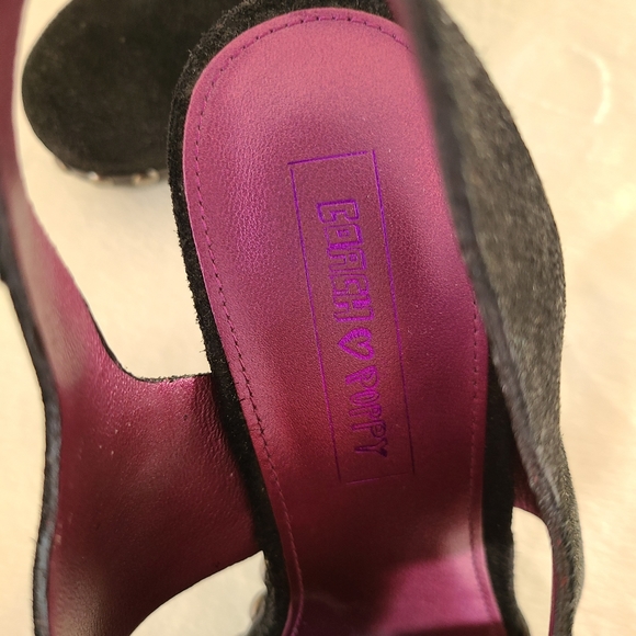 Coach Poppy Rena suede lace up clogs - Picture 4 of 4